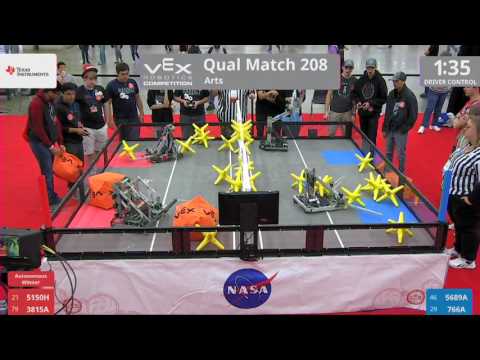 2017 VRC Arts Q208 - 5150H 3815A vs 5689A 766A - 12 to 31