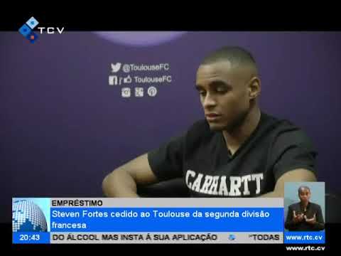 Cabo Verde: Steven Fortes cedido ao Toulouse da segunda divisão francesa
