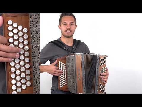 Wie du die Eisschützen Polka auf der Steirischen Harmonika spielst | Lernvideoausschnitt zum 1. Teil
