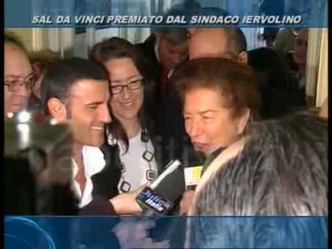 Sal Da Vinci premiato dalla Iervolino