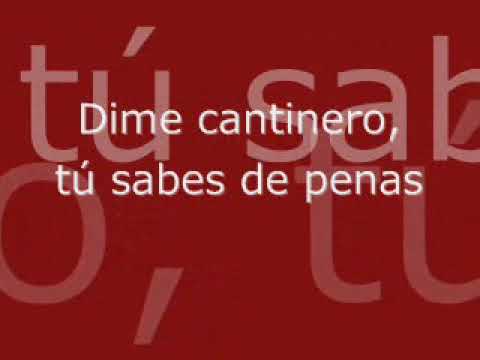 atraves del vaso letra