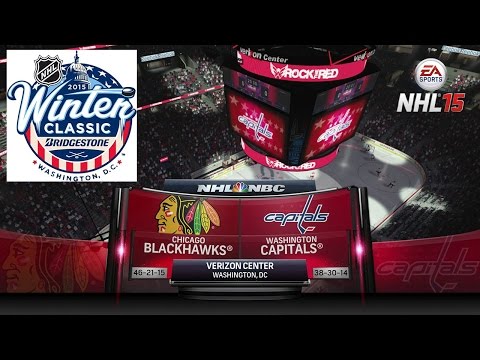 NHL 15 GameDay | Winter Classic - Chicago Blackhawks vs Washington Capitals (1/1/2015)
