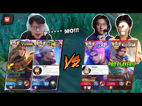 I FINALLY MET DJY VS MIRKO & A PRO PLAYER ON A 5V5 CUSTOM MATCH! 😱 (INTENSE MATCH!)