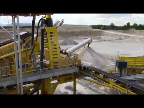 CDE Installation de lavage des sables et des graviers en Autriche