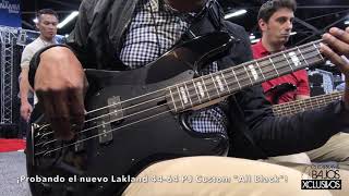 Video thumbnail for Lakland 44-64 Custom PJ "All Black" by Guitarras y Bajos Xclusivos