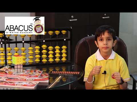 Abacus Mental Maths Demo by Darshil Abacus D Maths Academy Jawahar Nagar