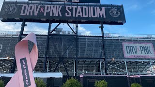 Went to My First Soccer (Futbol) Game and This Happened Inter Miami CF vs Philadelphia Union | Vlog