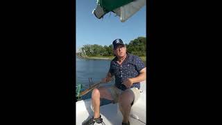 How to Steer a Sailboat with a Tiller with Captain Chris