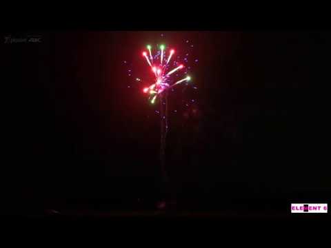 SCB930 - 25s 30mm Colour Coconut w Blue Star (4k video)