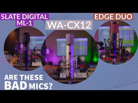 Do Clone & Emulation Mics SUCK? Slate Digital ML-1 vs Warm Audio CX-12 vs Edge Duo MMP: Ep 34
