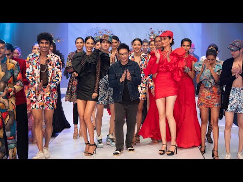 Suneet Varma's youthful collection at The Luxo Show