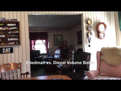Friedman vs. Diezel Volume Battle