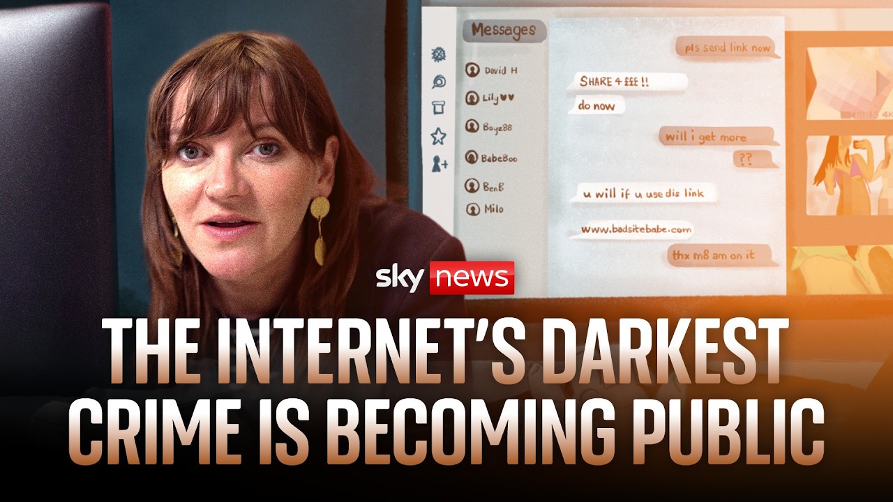 Why the dark web's child abuse predators are becoming more public | Sky News investigation