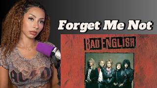 Forget me not | Latina first reaction to Bad english band