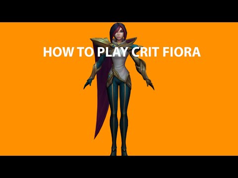 How To Play Crit Fiora