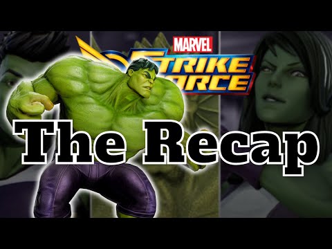 Hulk Smashes the Competition - The Recap - Marvel Strike Force - MSF