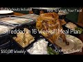 How To Get Shredded In 16 Weeks | Meal Prep Guide | Cooking Included | Full Week Of Workouts