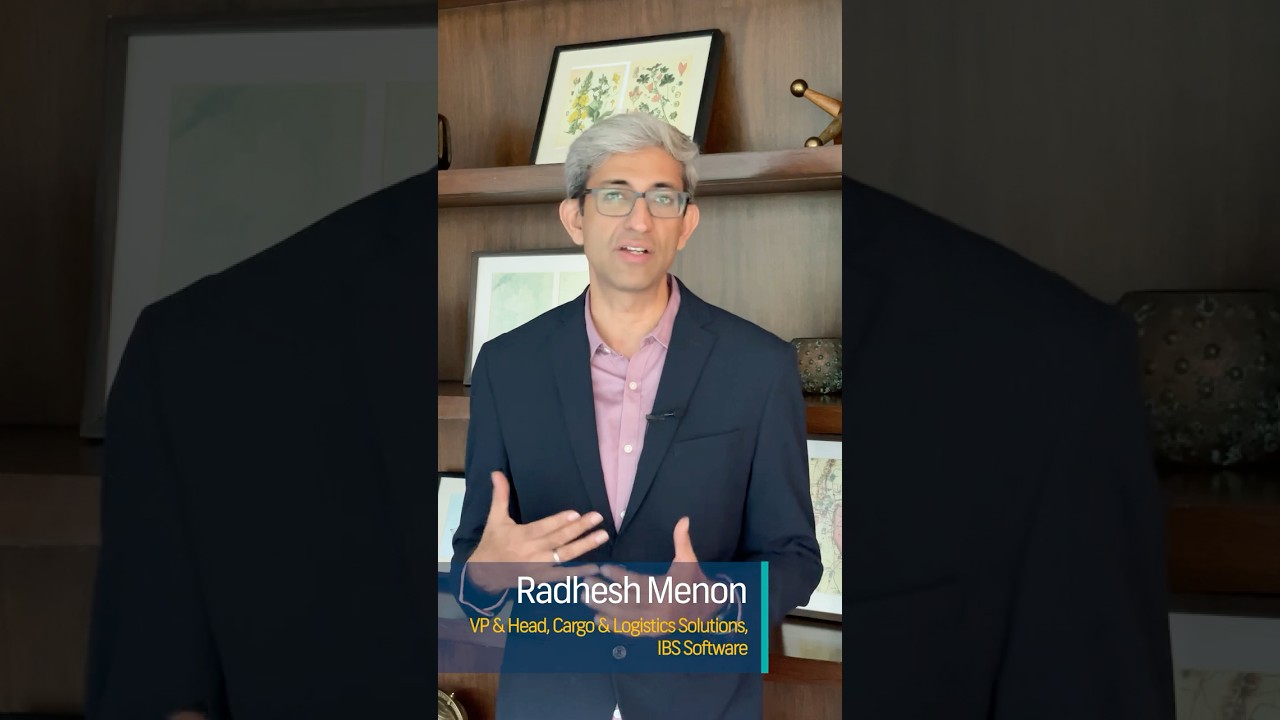 How IBS Software is Using AI and Agentic AI to Transform Air Cargo Operations | Radhesh Menon