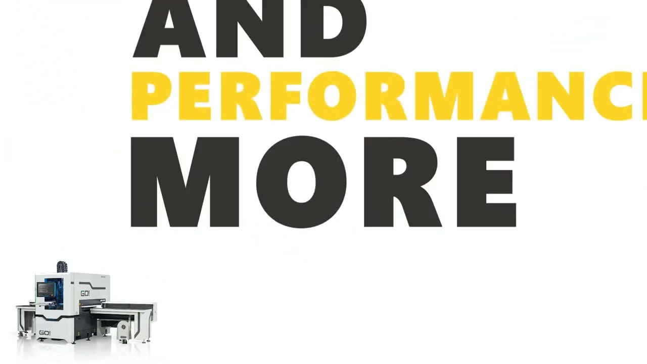 AES GO!  Together with Speed, Precision and Performance more than a CNC Drilling Machine