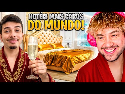 24 HORAS NOS HOTÉIS MAIS CAROS DO MUNDO! - React Neagle