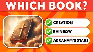 ONLY 1% Can Identify These 25 Bible Books from Just 3 Clues! The Bible Quiz
