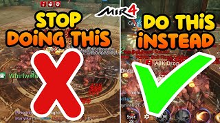 Stop Doing this in Magic Square EXP/TRAINING I Mir4 I Tips & Tricks