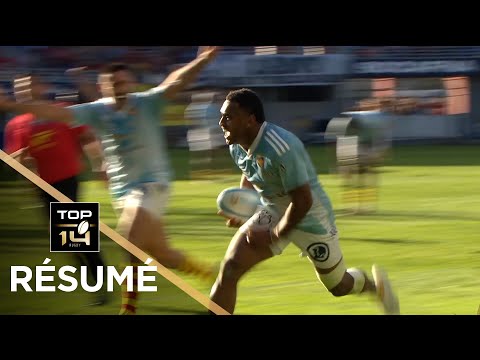 TOP 14 Saison 2023 2024 J21 - Résumé USA Perpignan - LOU Rugby