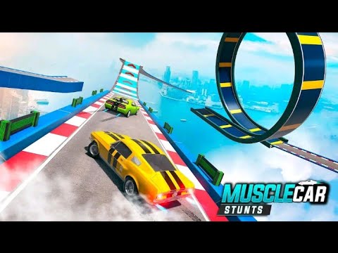 Muscle Car Stunts 2023 - Mega Ramp Stunts Car - Android GamePlay Race