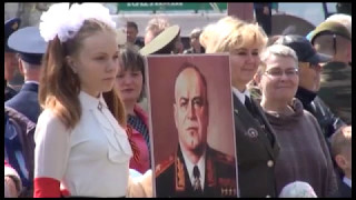 Установка  макета боевой машины «Катюша»