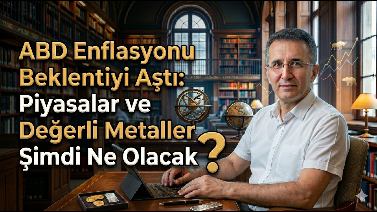 ABD Enflasyonu Beklentiyi Aştı: Piyasalar ve Değerli Metaller Şimdi Ne Olacak?