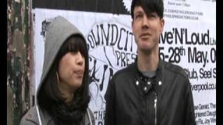 Red Bull Bedroom Jam @ Liverpool Sound City - interviewing Levelload