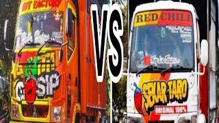 Download lagu Duel sengit Truck cabe Sekar Taro Vs Anti Gosip mp3