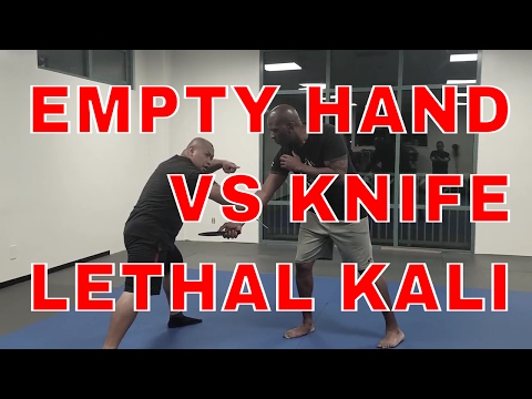 EMPTY HAND vs KNIFE Kali