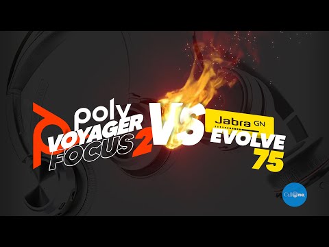 Jabra Evolve 75 vs Poly Voyager Focus 2 | Official Mic Test!