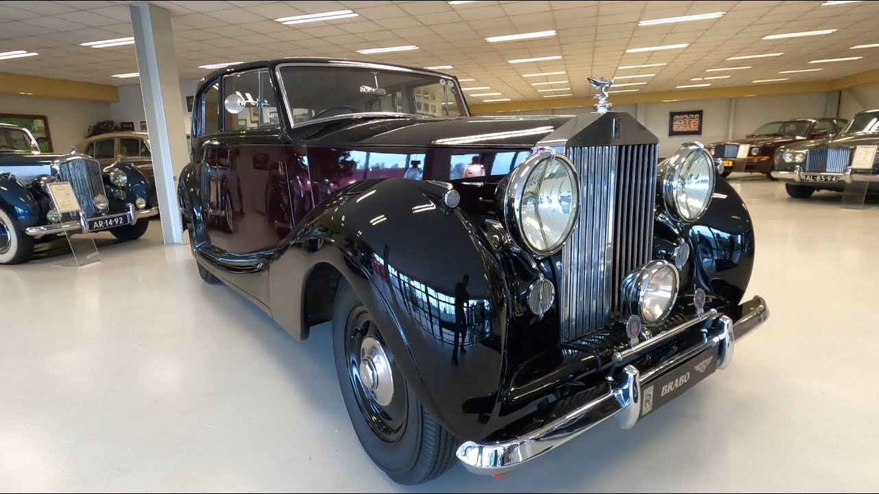 Rolls-Royce Silver Wraith James Young 4 door Saloon with division