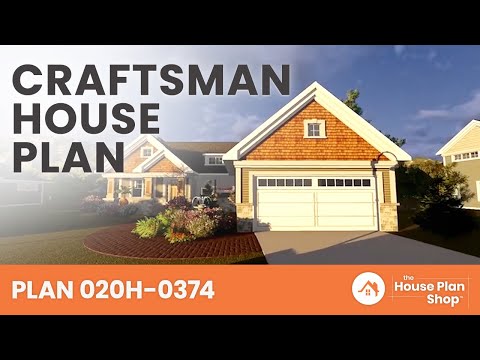 Craftsman Home Plan 020H-0374