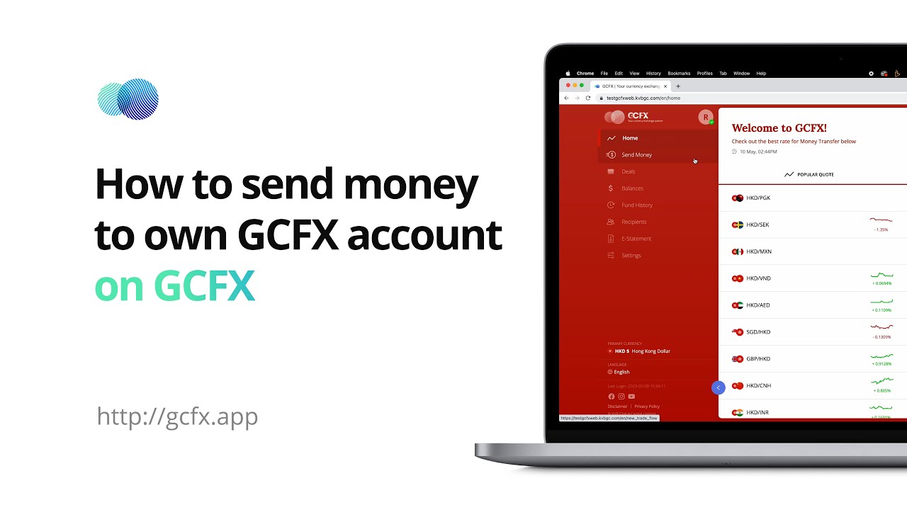 How to send money to own GCFX account on GCFX | GCFX Tutorial