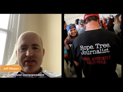 White House Correspondent Jeff Mason on his tense exchanges with Trump