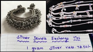 Silver jewels Exchange details.. #goldsavingtips#moneysavingtips  @happylifesai