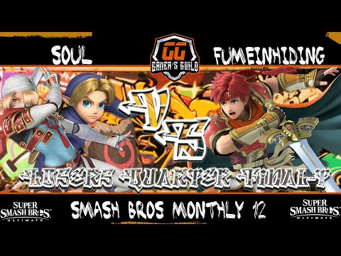 Gamer's Guild Smash Monthly 12: Losers Quarter Final-T | Soul V.S. FumeInHiding