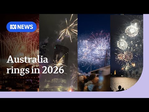Australian cities ring in 2026 with stunning firework displays | ABC NEWS