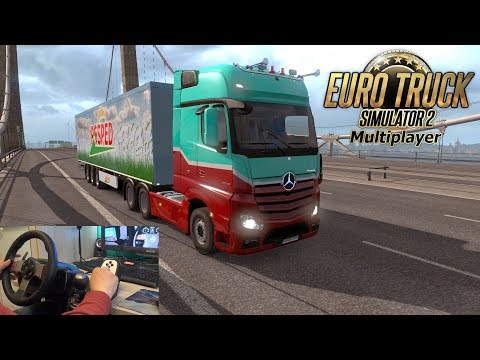 Rotterdam - Karlskrona | Das Rechtsfahrgebot - MB New Actros | Let's Play ETS 2 MP #281 [G27]
