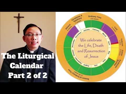 The liturgical year? | The liturgical calendar? | What are Feast Days? Part II of II