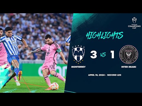 Champions Cup | Monterrey 3-1 Miami | Quarterfinal...