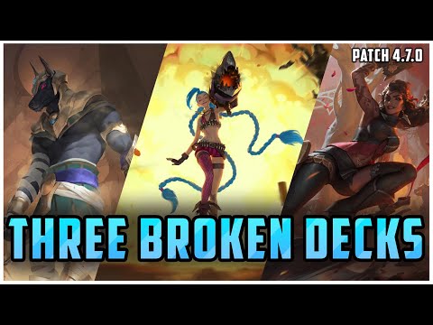 3 INSANE Decks for Climbing Patch 4.7 - LoR Meta Report