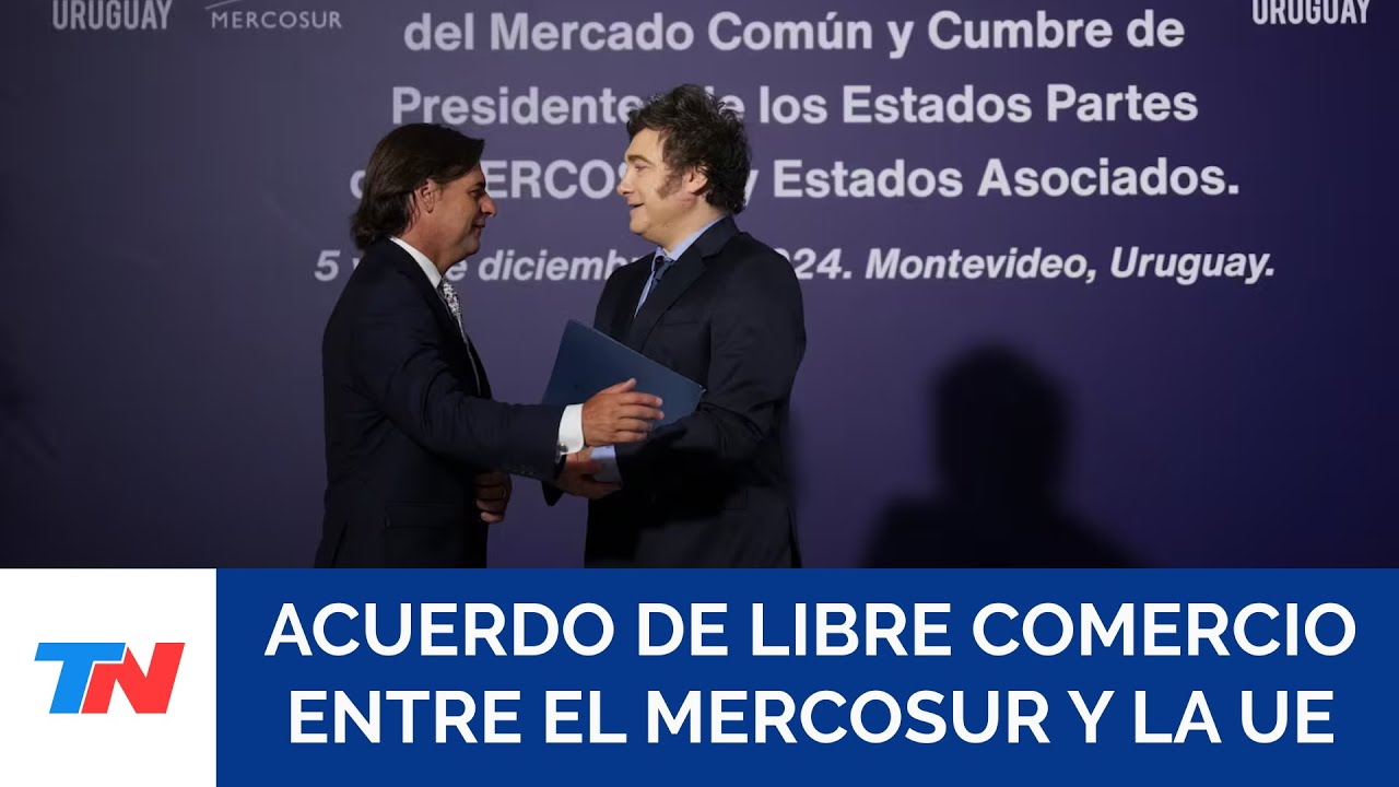 El Mercosur y la Unión Europea anunciaron un histórico acuerdo de libre comercio