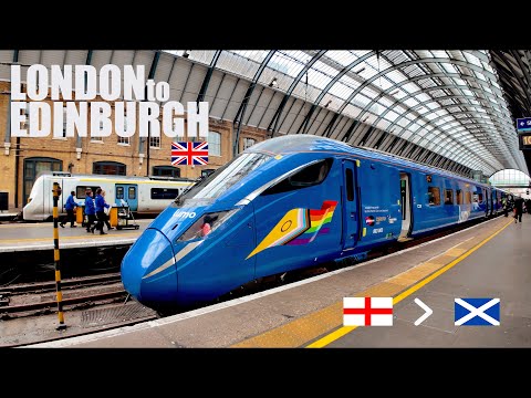 London to Edinburgh by Train with Lumo | Standard Class [4K] UK