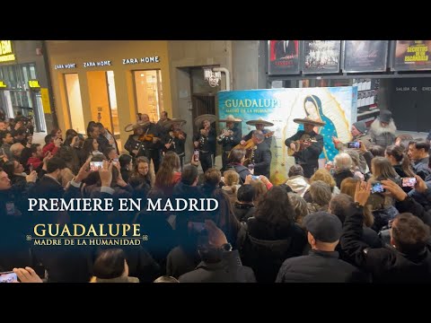 ¿MARIACHIS en la CALLE? | Premiere de "Guadalupe: Madre de la Humanidad" en Madrid
