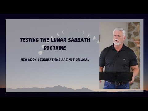 Testing the Lunar Sabbath - New Moon Celebrations are Not Biblical