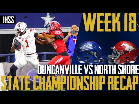 Duncanville vs North Shore Epic Clash: 6A Division 1 Championship Highlights